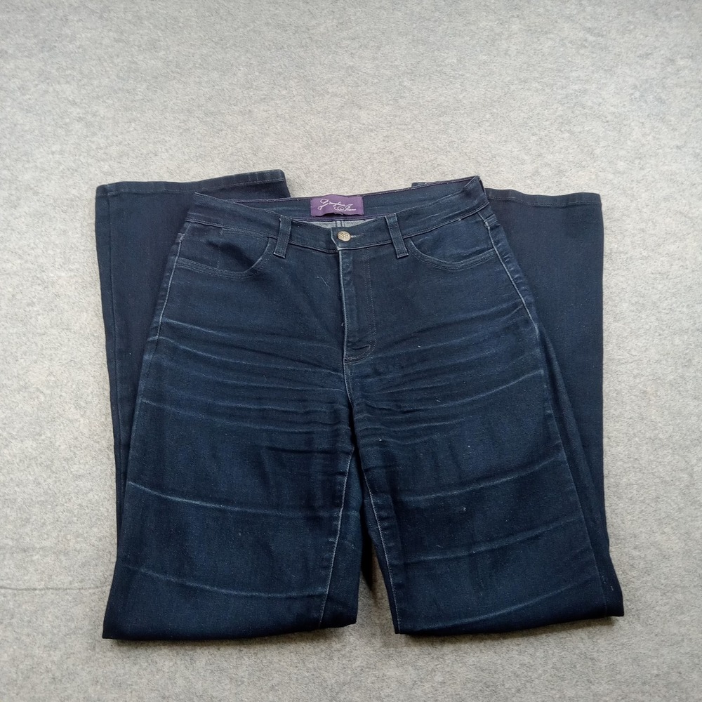 Not Your Daughter's Jeans Womens Size 6 Dark‎ Wash Mid Rise Bootcut Stretch NYDJ